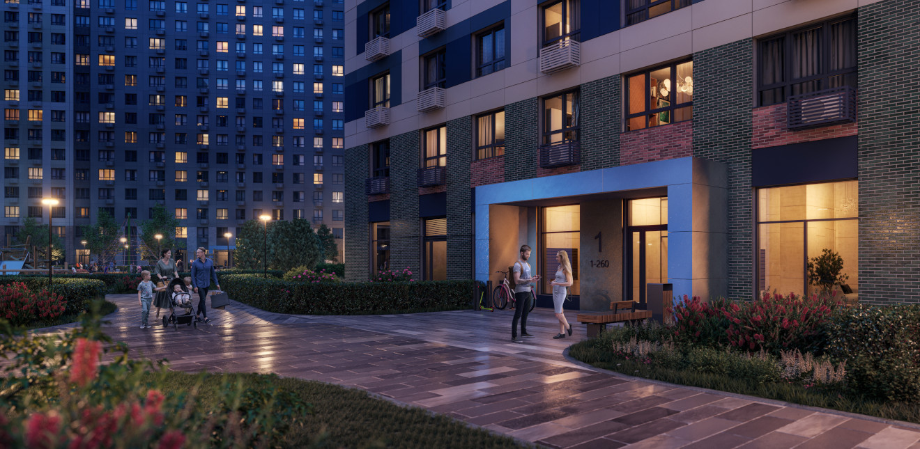 Квартал - Входные группы