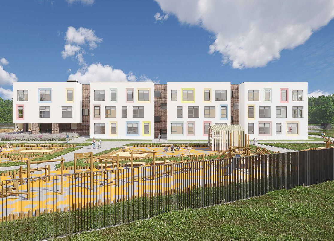 Началось строительство детского сада в жилом квартале «Белый Град»