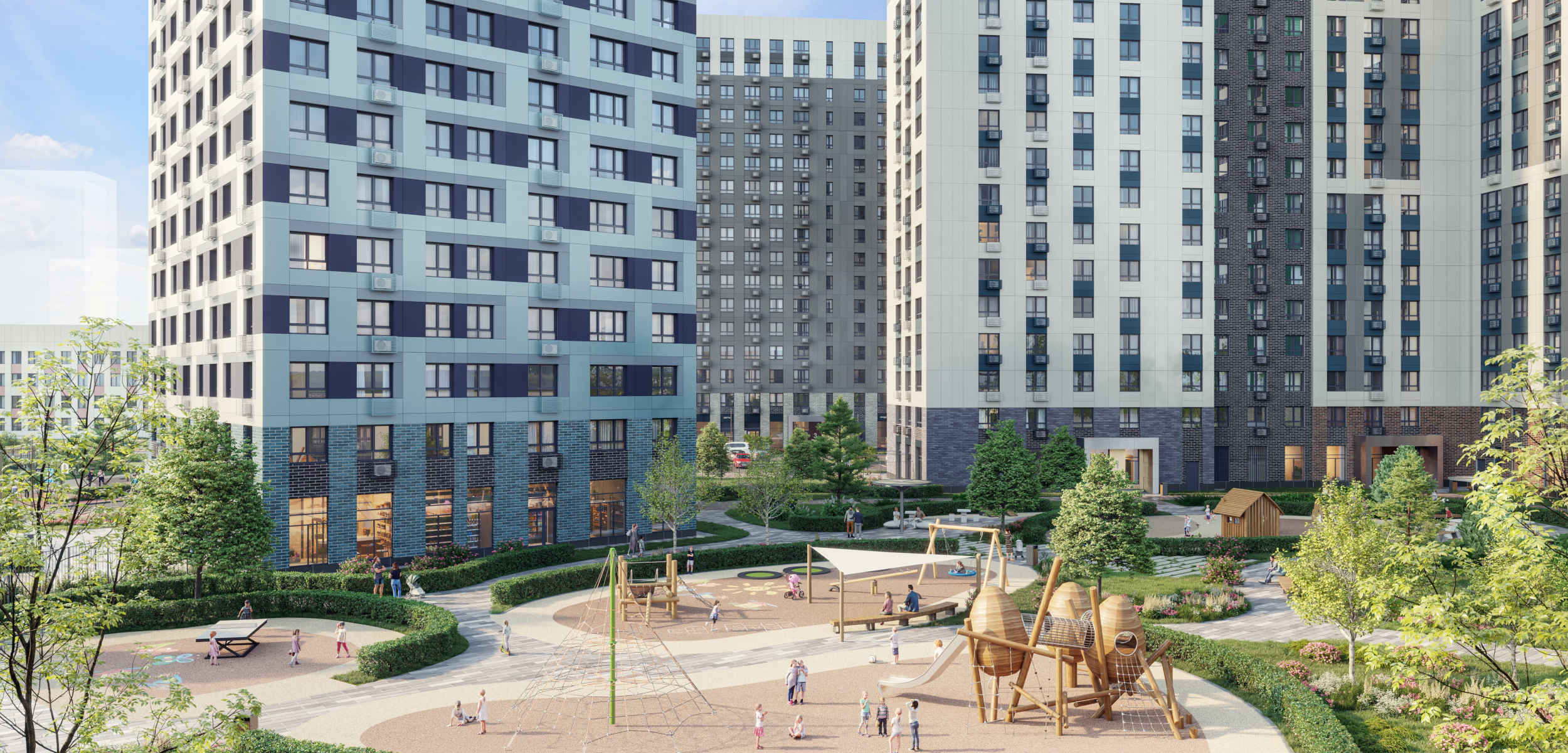 Дворовое пространство 1