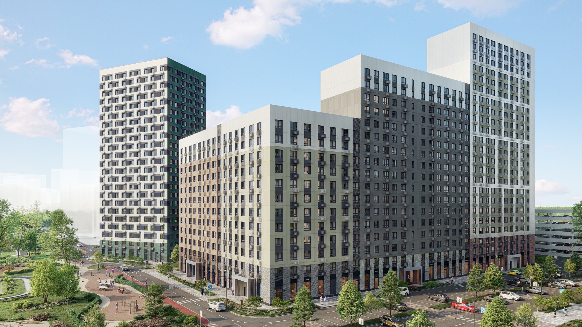 Квартал продуман для мелочей